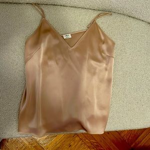Blush Silk Tank